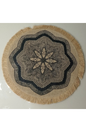 Jogo Americano de Juta 38cm - Mod 4