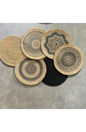 Composição de Parede Mandalas 6 peças