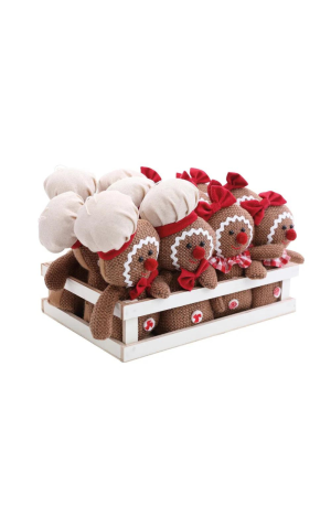 Boneco para Pendurar Gingerbrea Cozinheiro