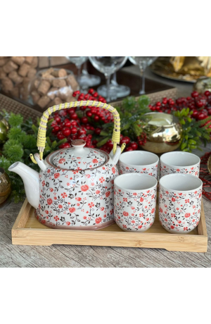 Copo Chinês para Chá de Porcelana 100ml - Mod.4