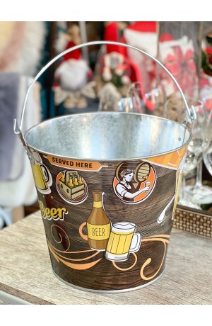 Balde 7,6L Alumínio Para Cerveja Mod.3