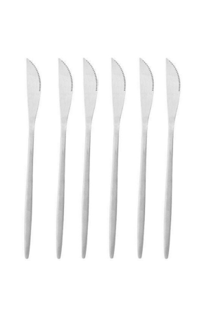 Jogo 6 Facas Aço Inox para Mesa - Opera 22cm