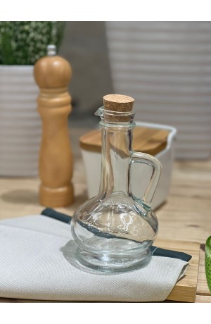 Galheteiro de Vidro com Tampa de Cortiça 230ml