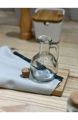 Galheteiro de Vidro com Tampa de Cortiça 180 ml