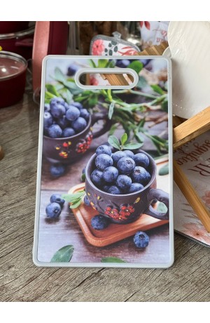 Tabua de Corte em Plástico - Blueberry