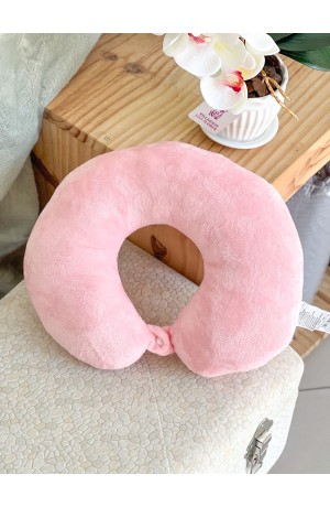 Almofada de Pescoço Rosa