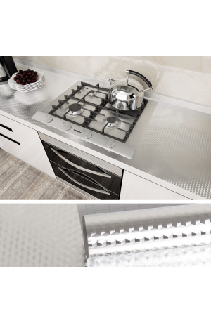 Adesivo Metalizado á Prova de Água 40cm X 5m