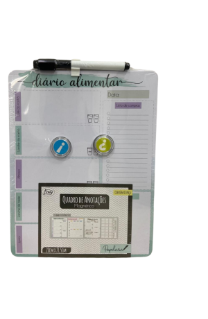 Lousa p/anotação Diario alimentar