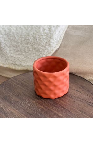 Cachepot Diamante Terracota P de Ceramica