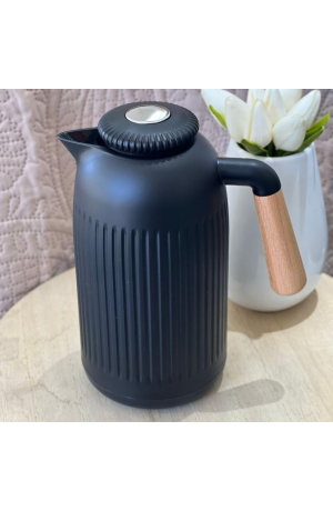 Garrafa Térmica Café 1L Haus - Preta