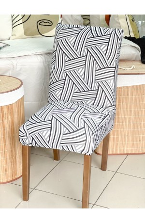 Capa de Cadeira ESTAMPADA - LISTRAS