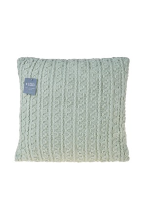  Capa de Almofada Tricot Erva Doce 45x45cm