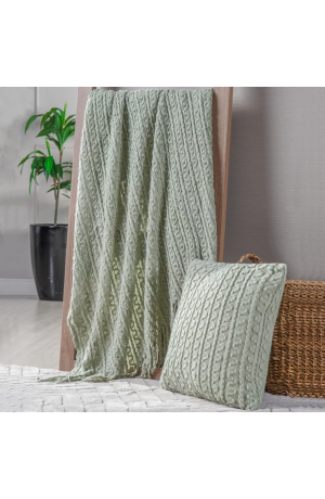 Manta Tricot Erva Doce 1,27mX1,52m