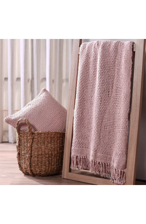 Manta Atacama Rosa Quartzo 1,50mX1,20m