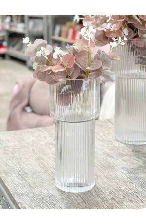 Vaso em Vidro Decorativo 10.5cm  X 14.5 cm