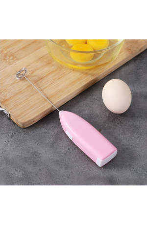 Mini Mixer Rosa - 2 Pilhas 