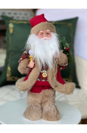 Papai Noel Decorativo Musical - 32cm
