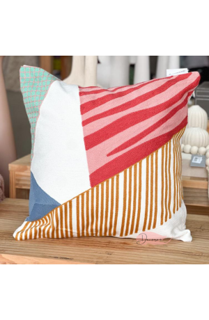 Capa de Almofada Bordada - 43cm X 43cm Mod 1