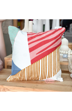 Capa de Almofada Bordada - 43cm X 43cm Mod 1