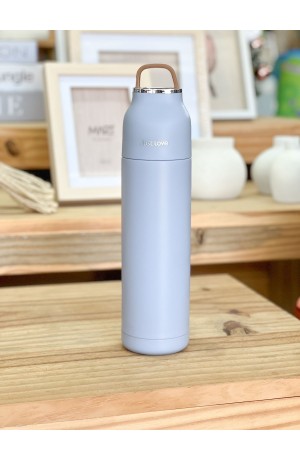 Garrafa Térmica Parede Dupla de Inox  Azul - 500ml