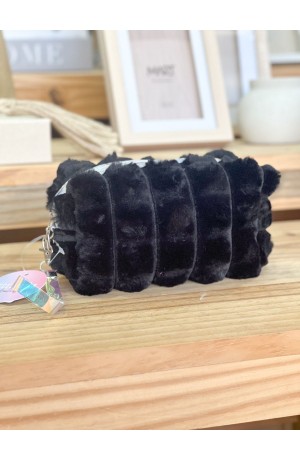 Necessaire de Pelinho  - Preta