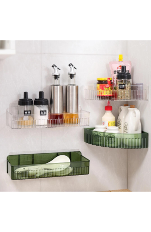 Suporte Multiuso Transparente - 28.5cm X 20.5cm X 6cm