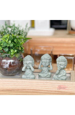 Kit 3 Budas de Resina
