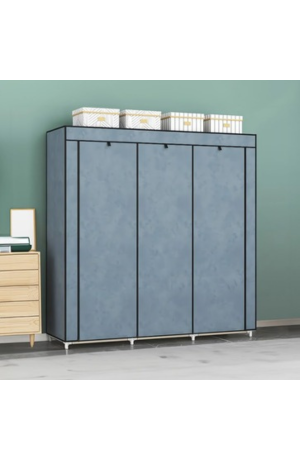 Guarda Roupas Cinza Desmotavel Mobilis - 130cm X 45cm X 170cm