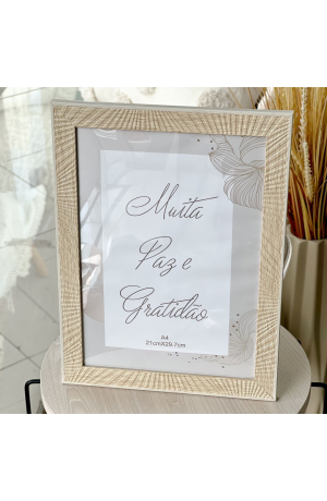 Porta Retrato Marrom 