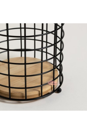 Porta Utensilios Aramado Multiuso - 11cm X 11cm X 16,5cm