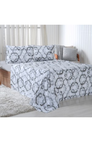 Jogo de Cama Duplo 150 Fios - Queen 4 peças Fliese