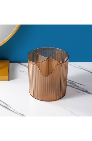 Organizador Fumê Redondo Multiuso de Plástico 12cm X 12cm