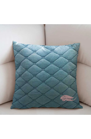 Capa de Almofada Azul 44x44cm