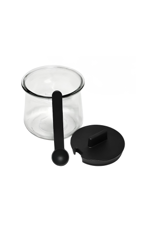 Porta Condimentos de Vidro com Bandeja - 4 Peças