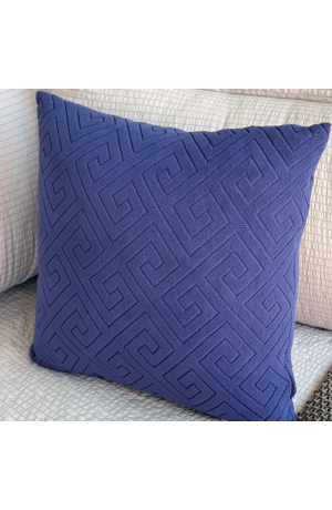 Capa de Almofada Azul Marinho -  44cm X 44cm