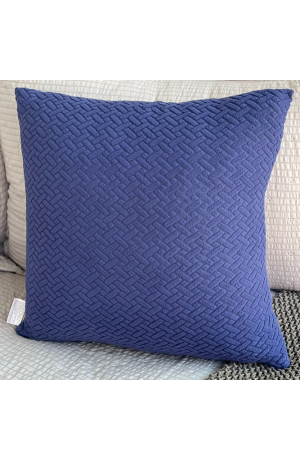 Capa de Almofada Azul Marinho -  44cm X 44cm