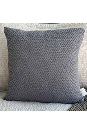 Capa de Almofada Cinza -  44cm X 44cm