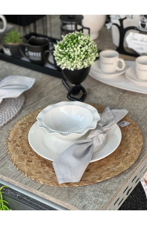 Jogo Americano de Palha  Escuro - 38cm