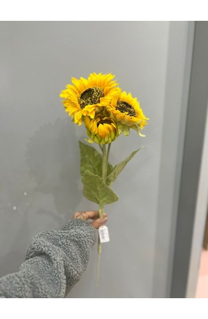 Haste de Girassol - Amarela 56 cm (Artificial)