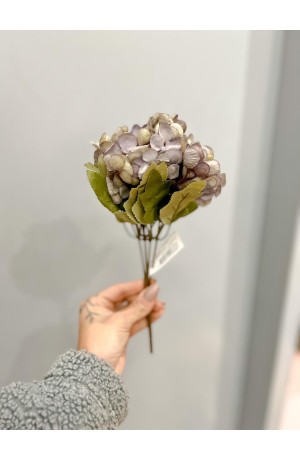 Mini buquê de Hortênsia Lilás - 30cm (Artificial )