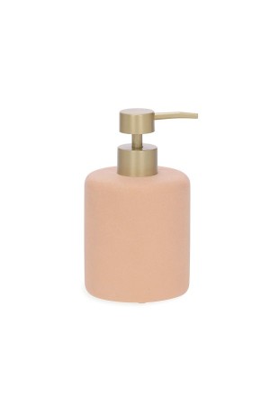 Porta Sabonete Liquido Rosa de Poliresina - 350ml
