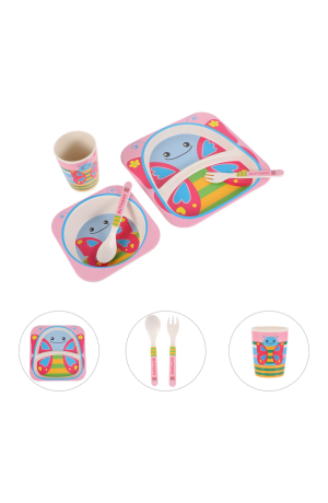 Kit Refeição Infantil - Borboleta Mod 6