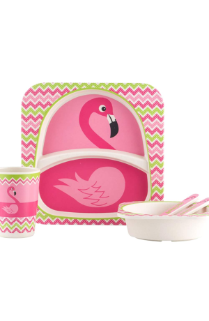 Kit Refeição Infantil - Flamingo Mod 2