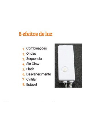 Cascata Pisca-Pisca Árvore de Natal 3m