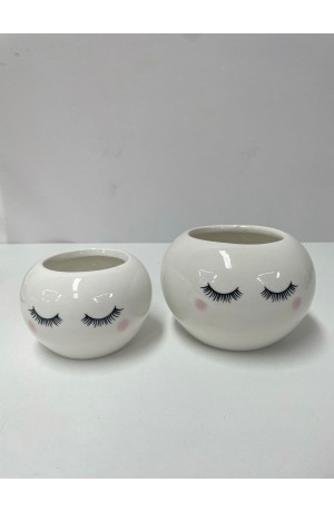 Vaso Cilios Olhos Fechados - P