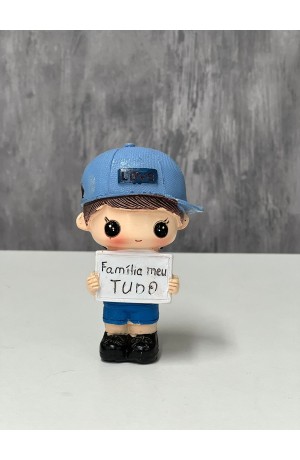 Enfeite Menino - Familia Meu Tudo
