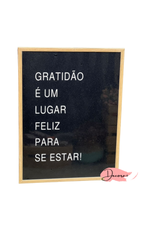 Quadro de Frases 